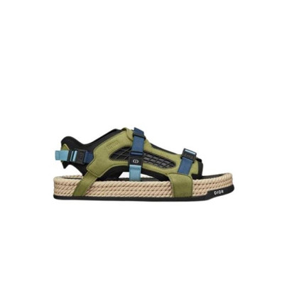 디올 남성 아틀라스 카키 샌들 【매장-120만원대】 - Dior Mens Khaki Sandals - di764x