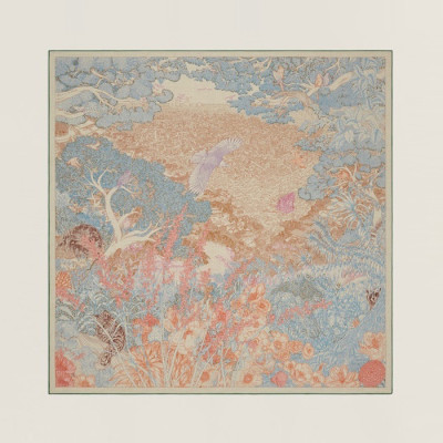 에르메스 여성 스퀘어 숄 - Hermes Womens Square Shawl - hr408x