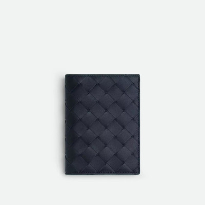 보테가베네타 남성 블랙 반지갑 - Bottega Veneta Mens Black Half Wallets - bv202x