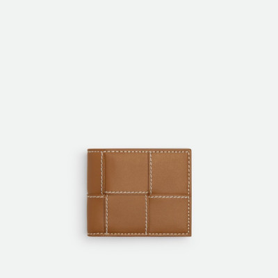 보테가베네타 남성 브라운 반지갑 - Bottega Veneta Mens Brown Half Wallets - bv204x