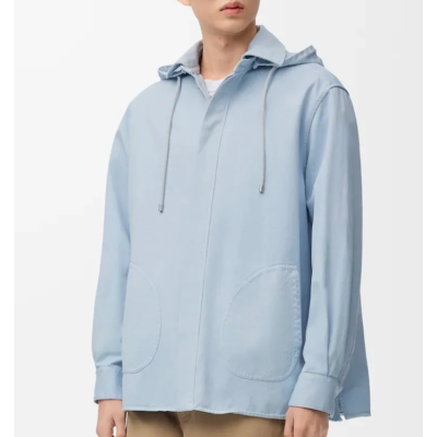 로에베 남성 후드 오버셔츠 자켓 - Loewe Mens Hooded Overshirt Jackets - ce271x