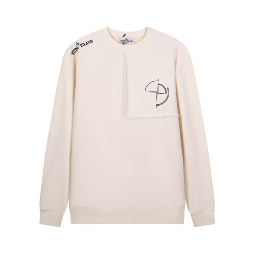 스톤아일랜드 남성 모던 아이보리 맨투맨 - Stone Island Mens Ivory Tshirts - st93x