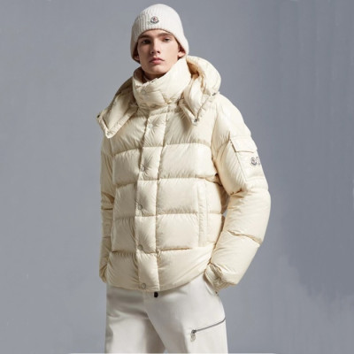 몽클레어 남성 화이트 패딩 - Moncler Mens White Down Padding - mo233x