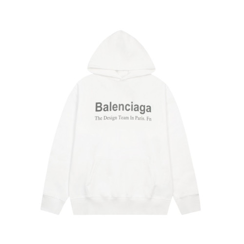 발렌시아가 남성 아이보리 후드티 - Balenciaga Mens Ivory Hoodie - ba838x