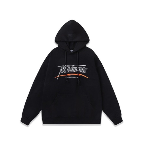 베트멍 남성 블랙 후드티 - Vetements Mens Black Hoodie - ve376x