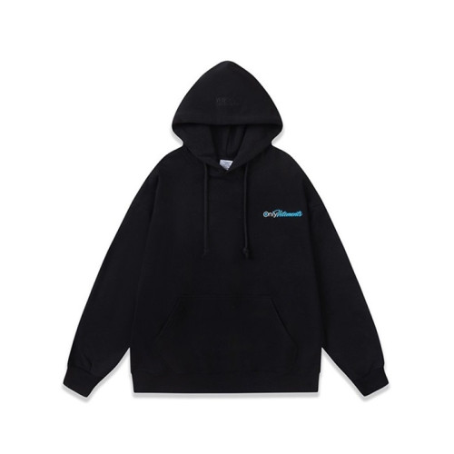 베트멍 남성 블랙 후드티 - Vetements Mens Black Hoodie - ve378x