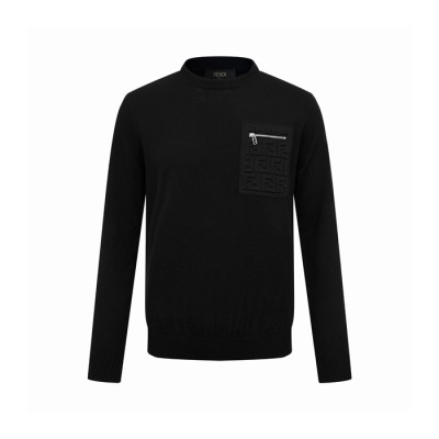 펜디 남성 크루넥 스웨터 - Fendi Mens Round Sweater - fe550x