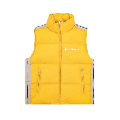 팜 엔젤스 남성 옐로우 다운 자켓 - Palm Angels Mens Yellow Down Jackets - pam412x