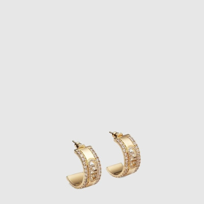 펜디 여성 오 락 이어링 - Fendi Womens O Lock Earring - acc406x
