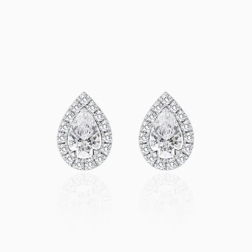 드비어스 여성 화이트 골드 이어링 - De Beers Womens White Gold Earring - acc445x