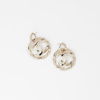 샤넬 여성 골드 이어링 - Chanel Womens Gold Earring - acc473x