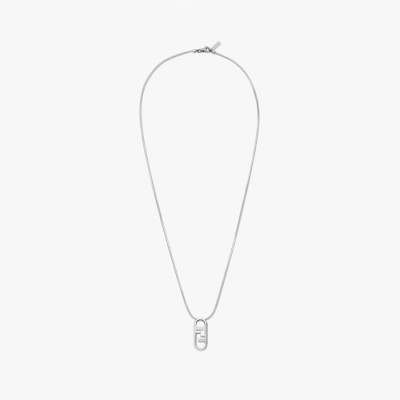 펜디 여성 화이트 골드 목걸이 - Fendi Womens White-gold Necklace - acc499x