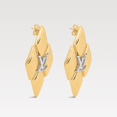 루이비통 여성 골드 이어링 - Louis vuitton Womens Gold Earring - acc572x