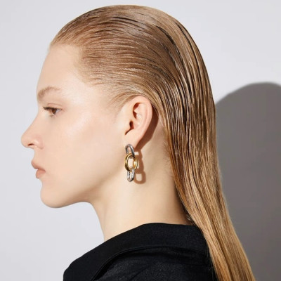 발렌시아가 여성 골드 이어링 - Balenciaga Womens Gold Earring - acc581x