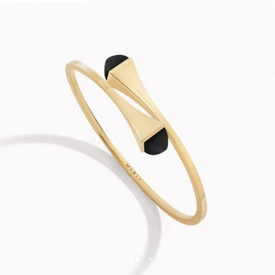 반들러 여성 골드 팔찌 - Marli Womens Gold Bangle - acc614x