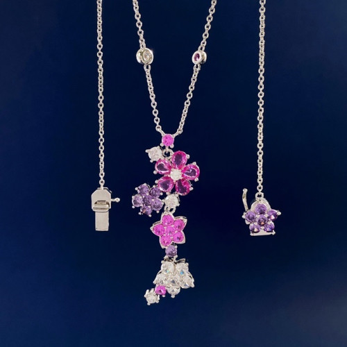 반클리프 아펠 여성 화이트 골드 목걸이 - Van Cleef & Arpels Womens Gold Necklace - acc631x