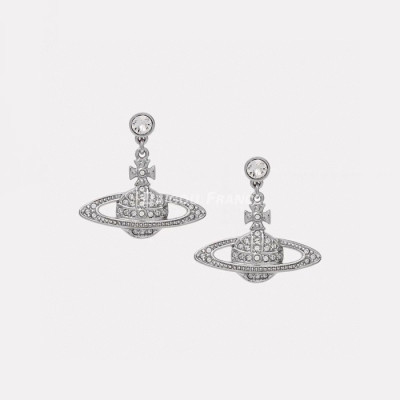 비비안웨스트우드 여성 화이트 골드 이어링 - Vivienne Westwood Womens White Gold Earring - acc651x