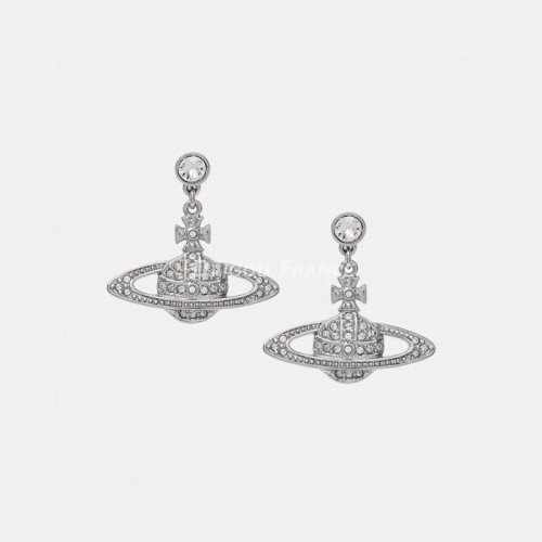 비비안웨스트우드 여성 화이트 골드 이어링 - Vivienne Westwood Womens White Gold Earring - acc651x