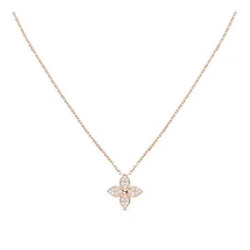 루이비통 여성 로즈 골드 목걸이 - Louis vuitton Womens Rose Gold Necklace - acc662x