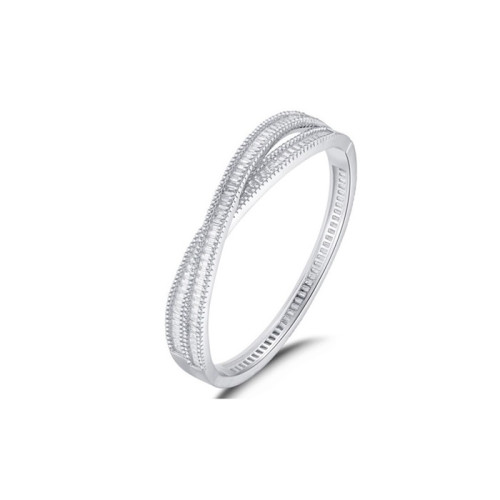 해리윈스턴 여성 화이트 골드 팔찌 - Harry Winston Womens White Gold Bangle - acc685x