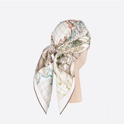 디올 여성 베이지 스카프 - Dior Womens Beige Scarf - di867x