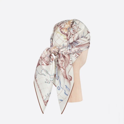 디올 여성 베이지 스카프 - Dior Womens Beige Scarf - di868x