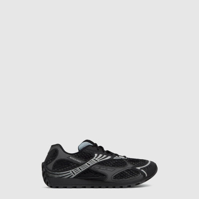 보테가베네타 남/녀 오르빗 스니커즈 - Bottega Veneta Unisex Black Sneakers - bv266x