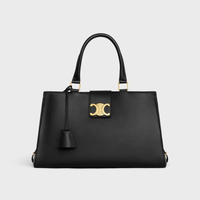 셀린느 여성 블랙 토트백 - Celine Womens Black Tote Bag - ce282x