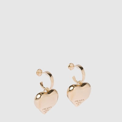 프라다 여성 골드 이어링 - Prada Womens Gold Earring - acc694x