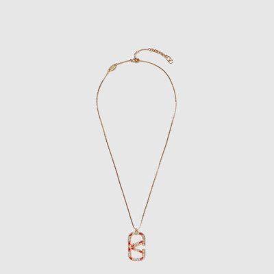 발렌티노 여성 골드 네크리스 - Valentino Womens Gold Necklace - acc704x