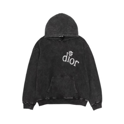 디올 남성 블랙 후드티 - Dior Mens Black Hoodie - di897x