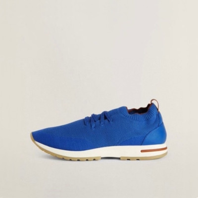 로로피아나 남성 블루 스니커즈 - Loro Piana Mens Blue Sneakers - lp46x