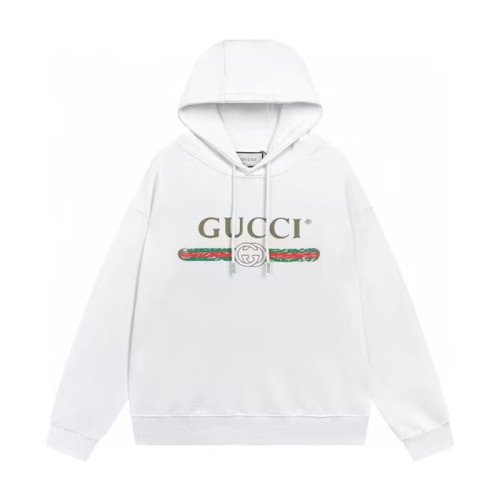 구찌 남성 화이트 후드티 - Gucci Mens White Hoodie - gu1167x