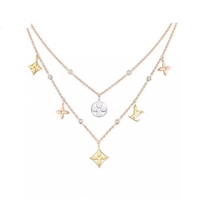 루이비통 여성 옐로우 골드 목걸이 - Louis vuitton Womens Yellow Gold Necklace - acc791x