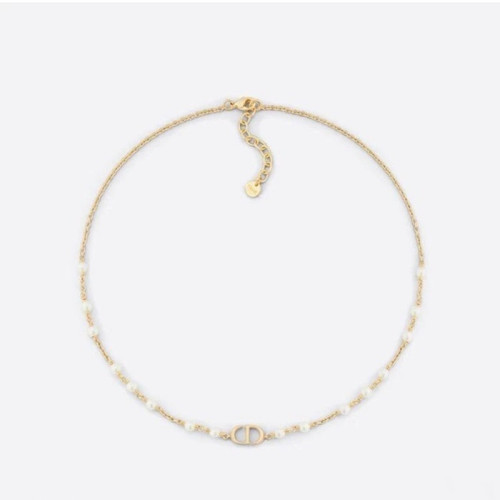 디올 여성 골드 목걸이 - Dior Womens Gold Necklace - acc833x
