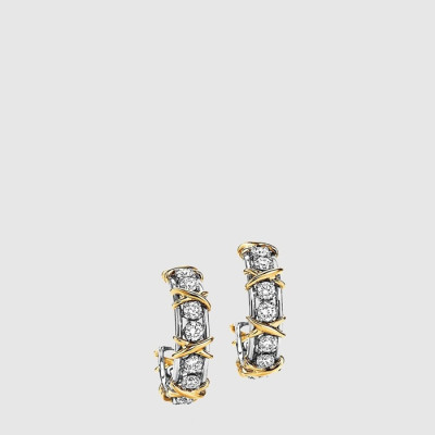 티파니 여성 트웬티 스톤 후프 이어링 - Tiffany Womens Twenty Stone Hoop Earring - acc870x