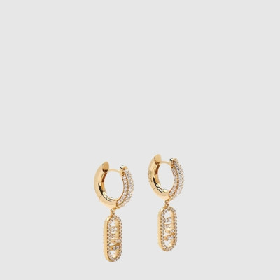 펜디 여성 골드 이어링 - Fendi Womens Gold Earring - acc883x