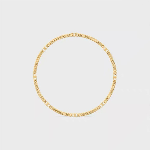 셀린느 여성 골드 목걸이 - Celine Womens Gold Necklace- acc893x