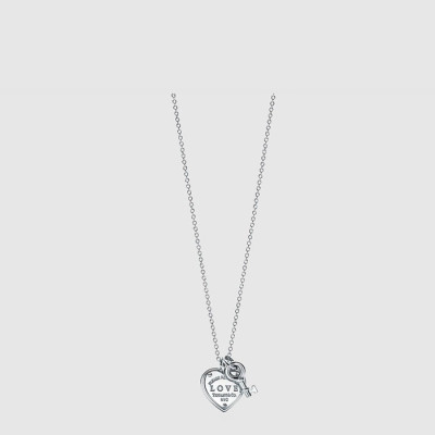 티파니 여성 러브 하트 태그 키 목걸이 - Tiffany Womens Love Heart Tag Key Necklace - acc908x