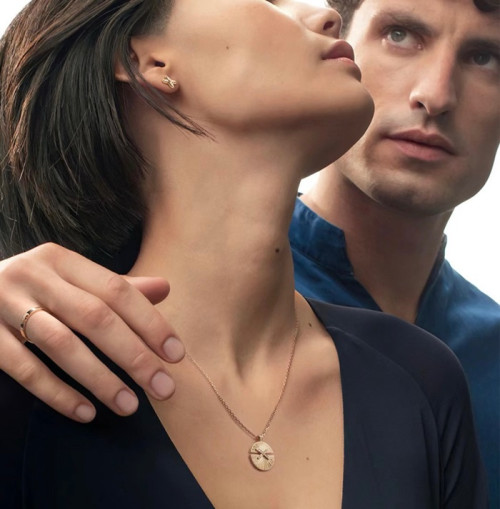 쇼메 여성 골드 목걸이 - Chaumet Womens Gold Necklace - acc962x