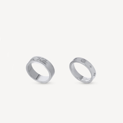 루이비통 남/녀 화이트 골드 반지 - Louis vuitton Unisex Gold Rings - acc1001x