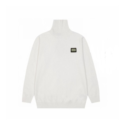 돌체앤가바나 남성 화이트 터틀넥 니트 - Dolce&Gabbana Mens White Knits - dol511x