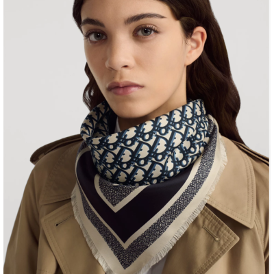 크리스찬디올 트윈 오블리크 70 스퀘어 스카프 - dd28x