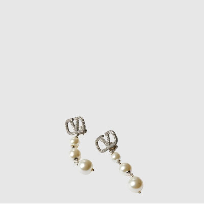 발렌티노 여성 진주 브이로고 시그니처 이어링 - Valentino Womens Pearl V-logo Signature Earring - acc1088x