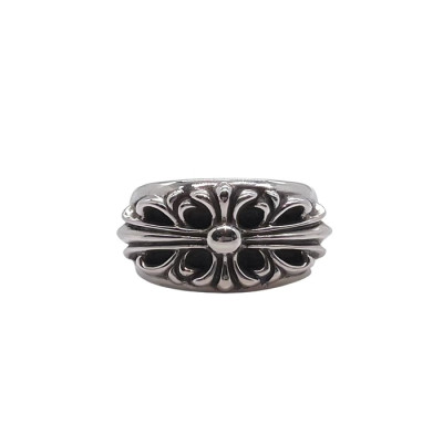 크롬하츠 남/녀 실버 반지 - Chrome Hearts Unisex Silver Ring - acc1116x