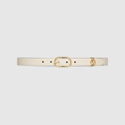 구찌 여성 화이트 벨트 - Gucci Women White Belts - be14x