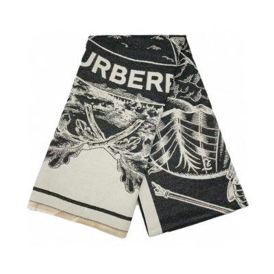 버버리 캐시미어  머플러 - bu162x