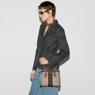 [당일배송] [GUCCI] 구찌 오피디아 GG 스몰 토트백 - dd202x