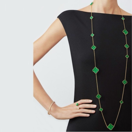 반클리프 아펠 여성 골드 목걸이 - Van Cleef & Arpels Womens Gold Necklace - acc1140x
