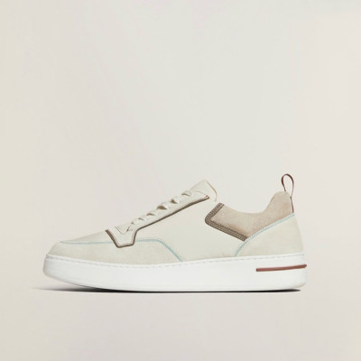 로로피아나 남성 화이트 스니커즈 - Loro Piana Mens White Sneakers - sh33x